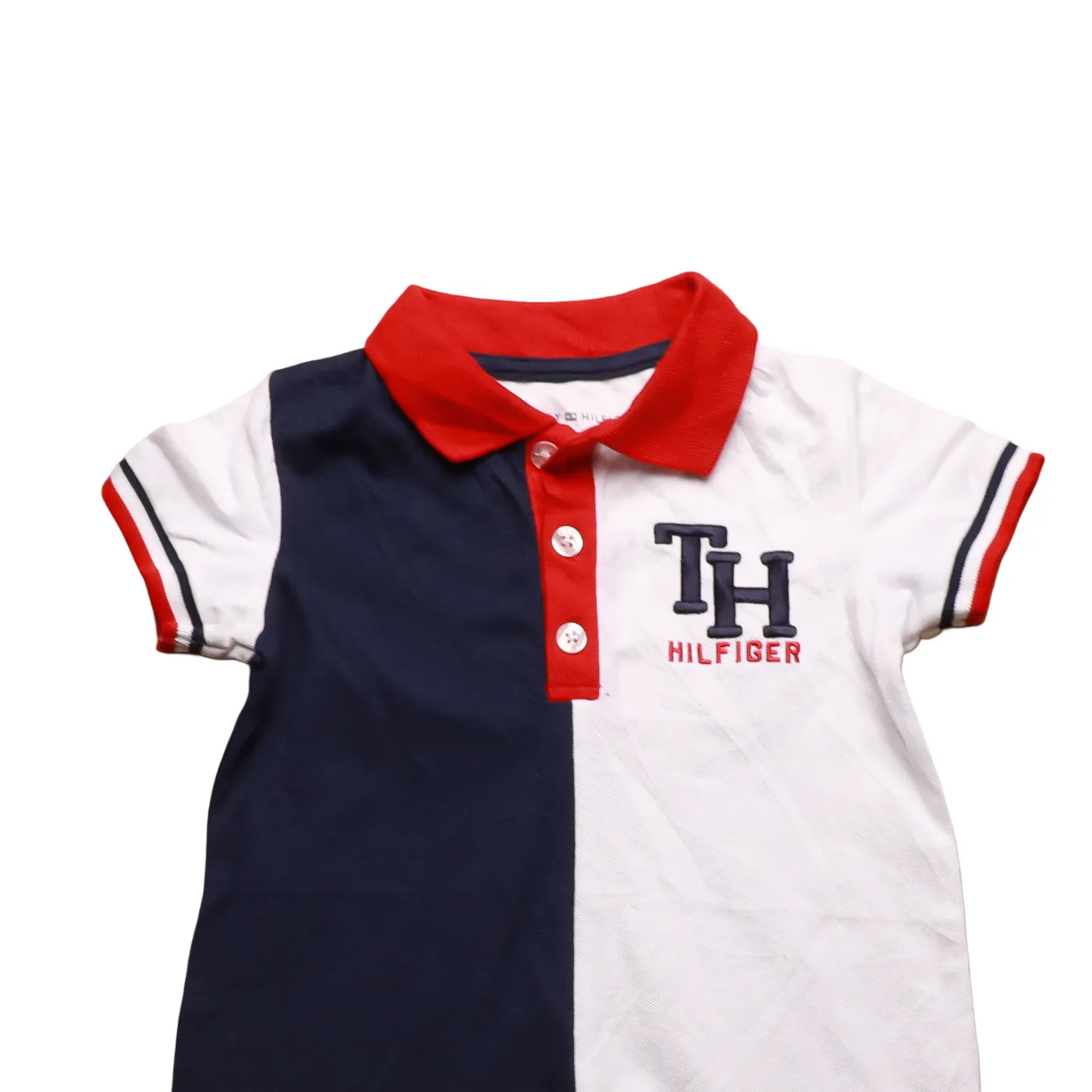 Tommy Hilfiger Kids Polo Onesie Multi Age 12M