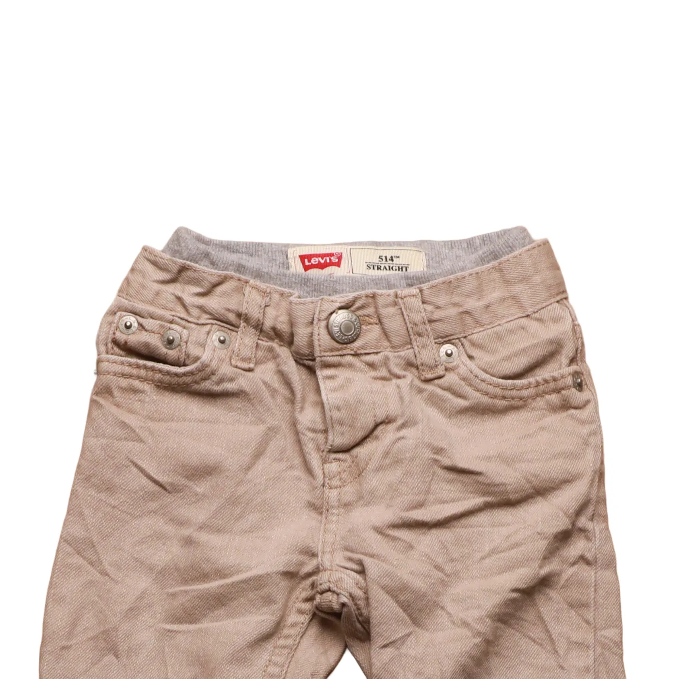 Levi Kids Denim Trousers Brown Age 18M