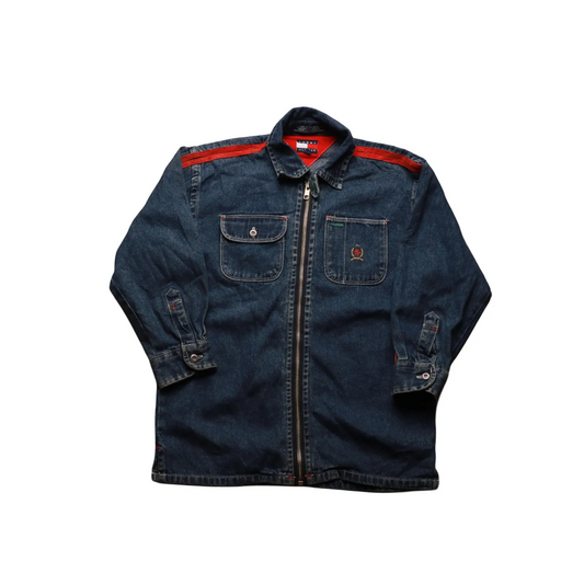 Tommy Hilfiger Kids Denim Shirt Blue Age 5Y