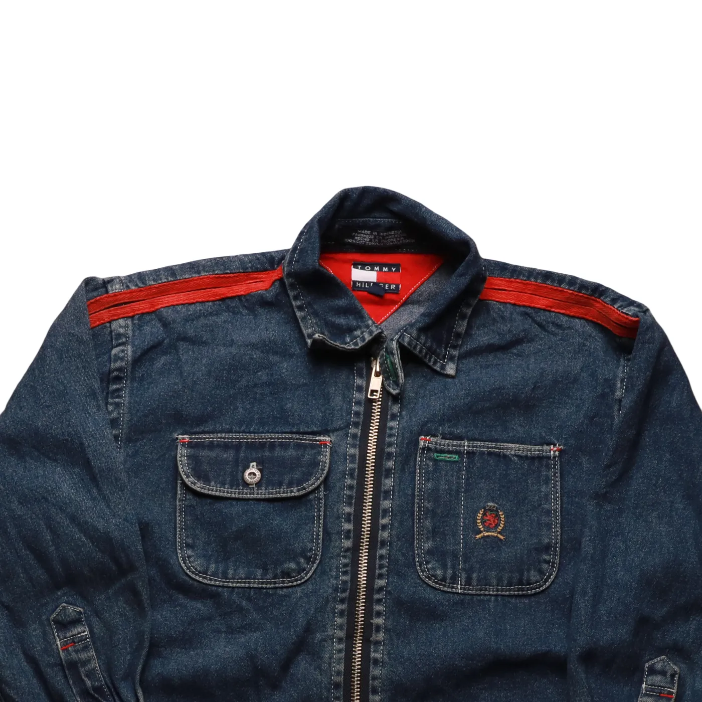 Tommy Hilfiger Kids Denim Shirt Blue Age 5Y