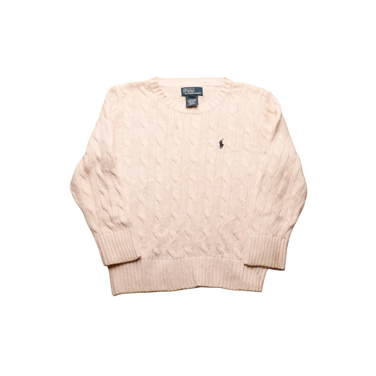 Ralph Lauren Kids Knitwear Jumper Beige Age 5Y
