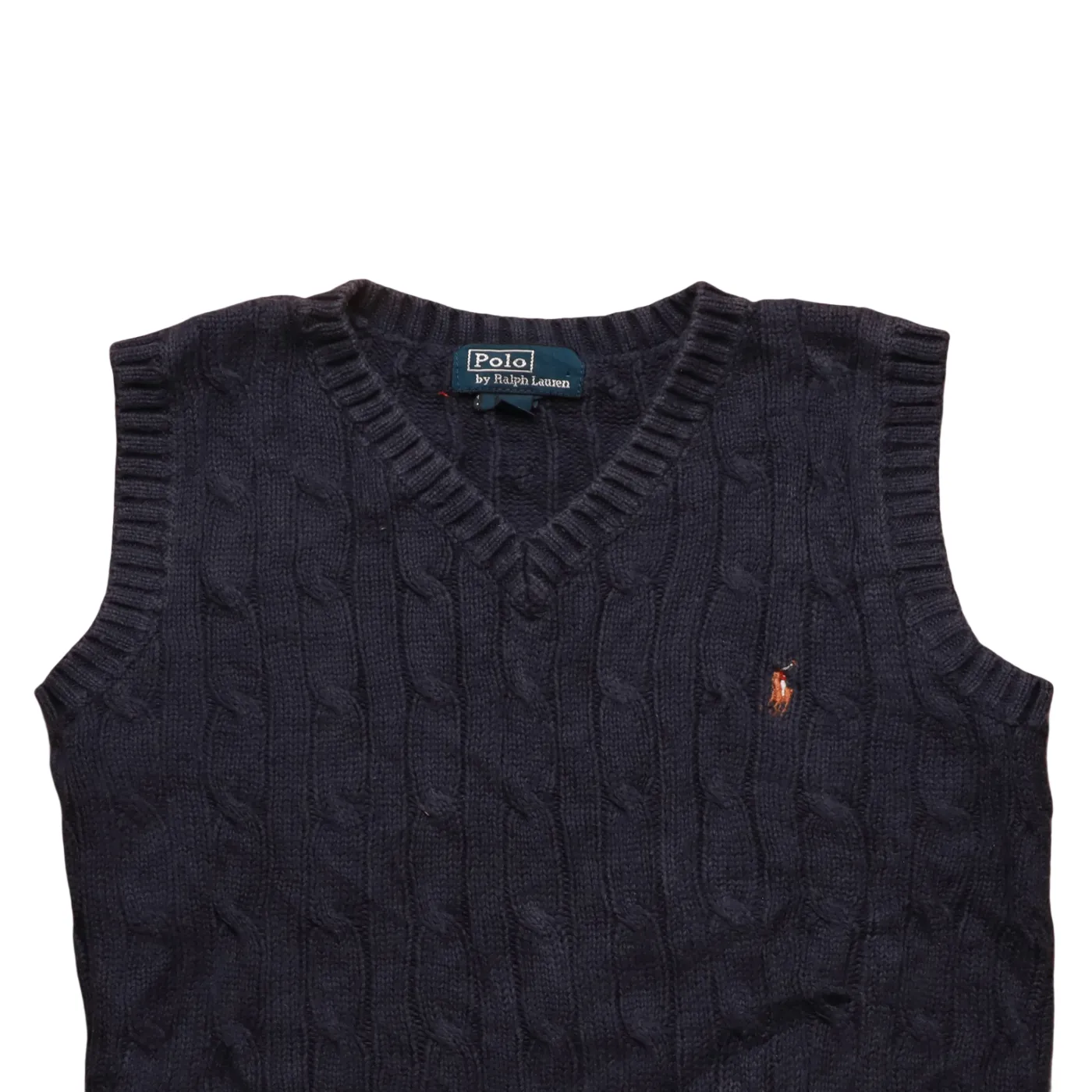 Ralph Lauren Kids Knitwear Vest Blue Age 5Y
