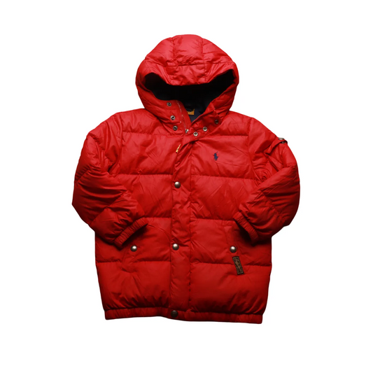 Ralph Lauren Kids Puffer Jacket Red Age 5Y