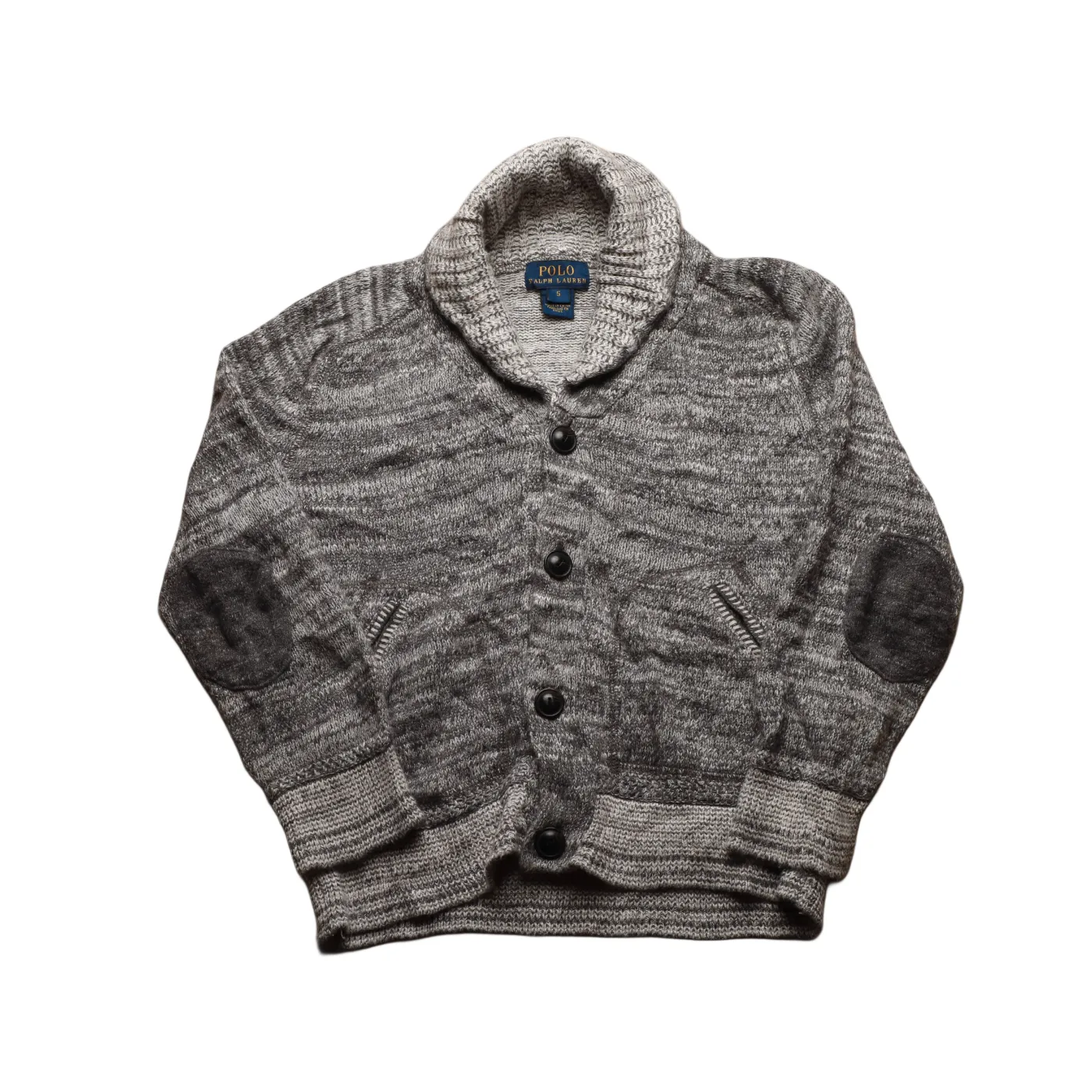 Ralph Lauren Kids Knitwear Cardigan Grey Age 5Y