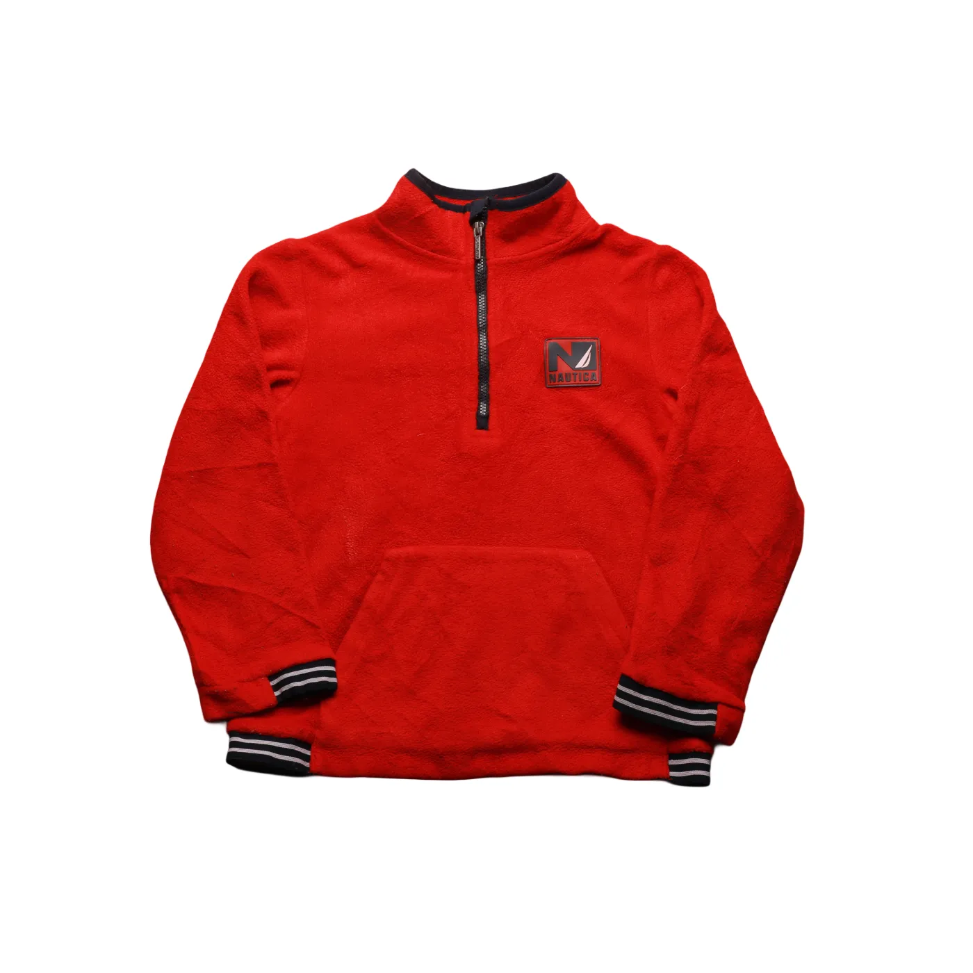 Nautica Kids 1/4 Zip Jumper Red Age 5Y