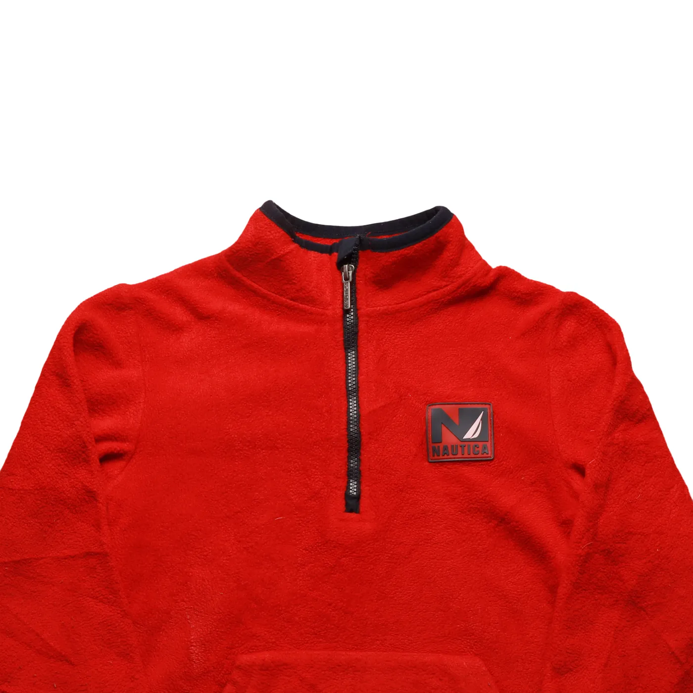 Nautica Kids 1/4 Zip Jumper Red Age 5Y