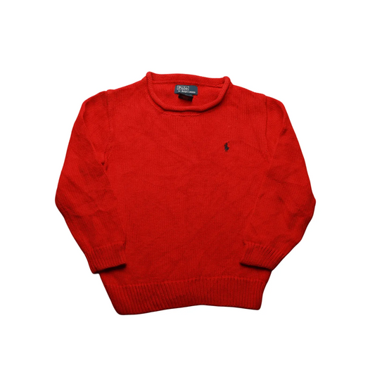 Ralph Lauren Kids Knitwear Jumper Red Age 5Y