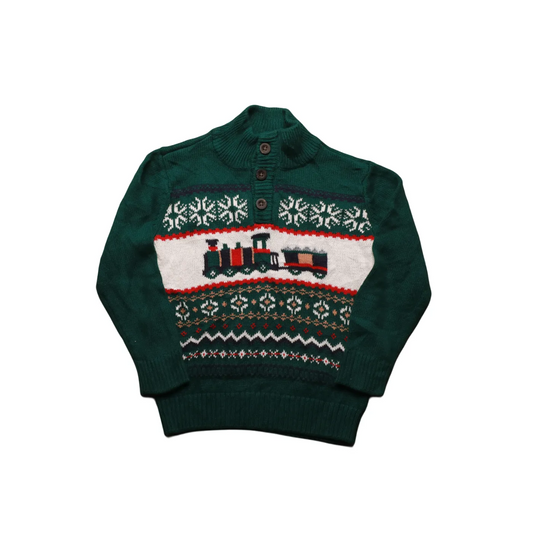 The Childrens Place Kids Christmas Knitwear Jumper Multi Age 2T