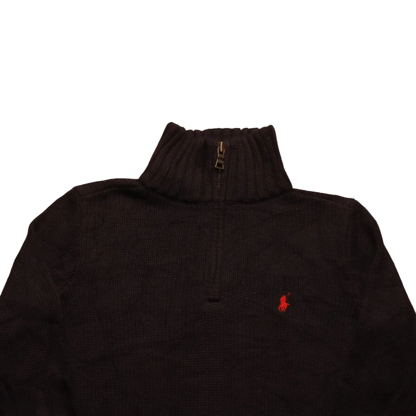 Ralph Lauren Kids 1/4 Zip Knitwear Jumper Blue Age 5Y