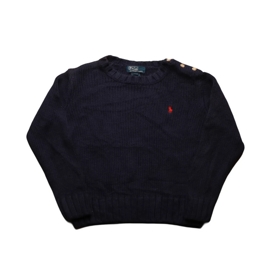 Ralph Lauren Kids Knitwear Jumper Blue Age 5Y