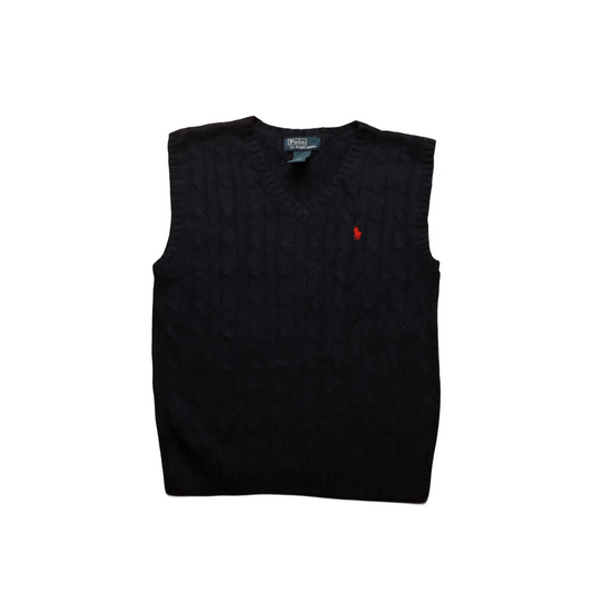 Ralph Lauren Kids Knitwear Vest Blue Age 5Y