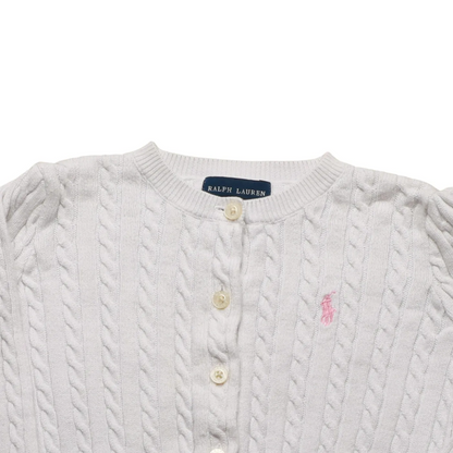 Ralph Lauren Kids Knitwear Cardigan White Age 5Y
