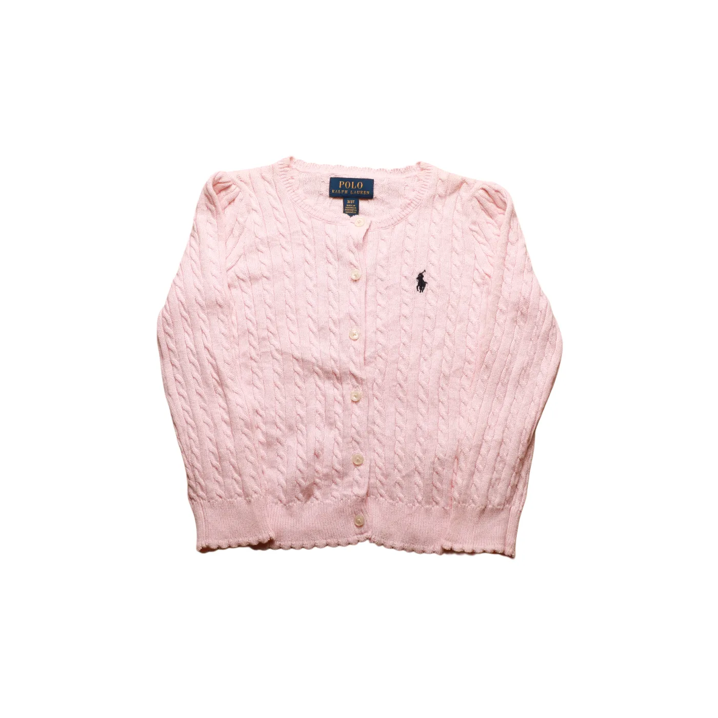 Ralph Lauren Kids Knitwear Cardigan Pink Age 3Y