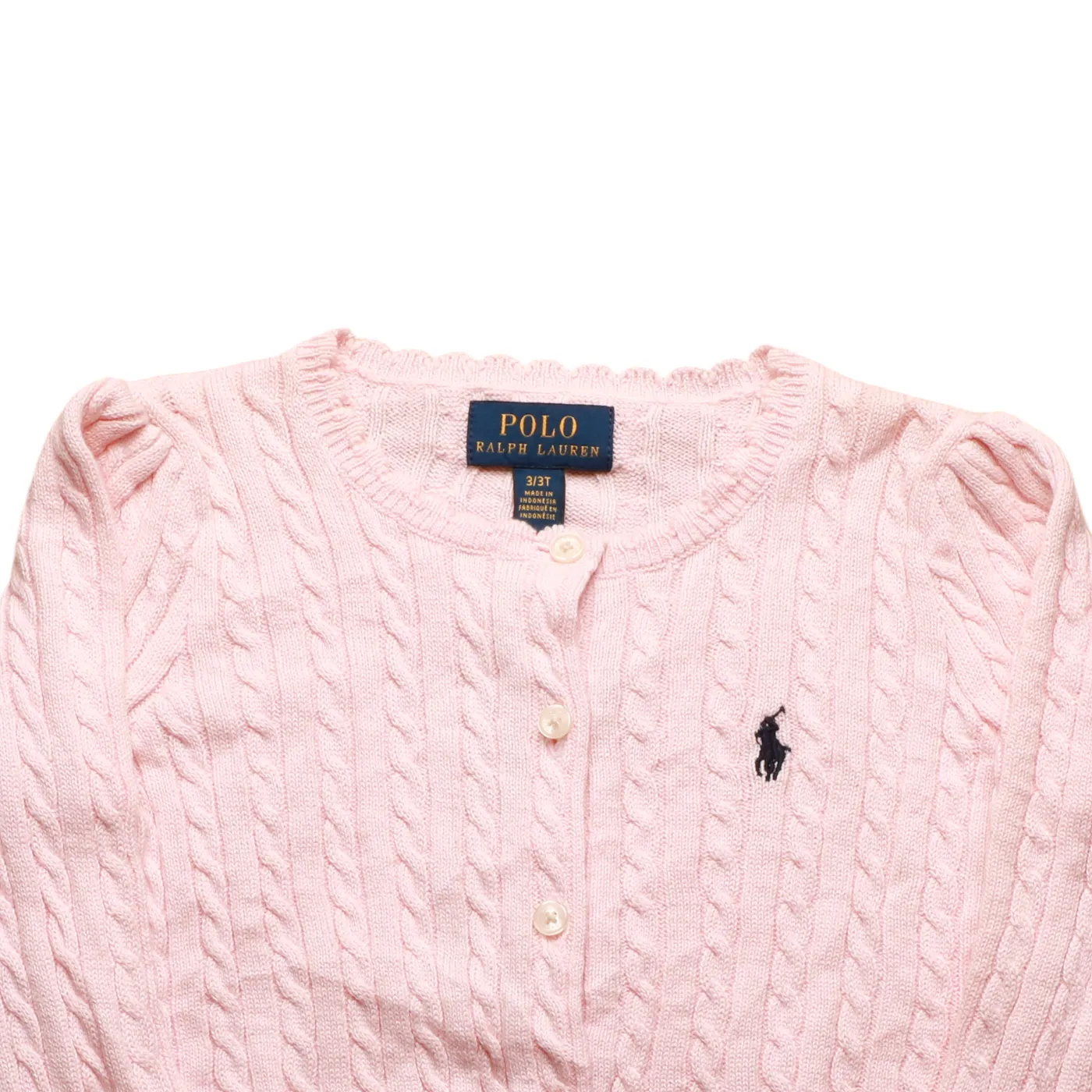 Ralph Lauren Kids Knitwear Cardigan Pink Age 3Y
