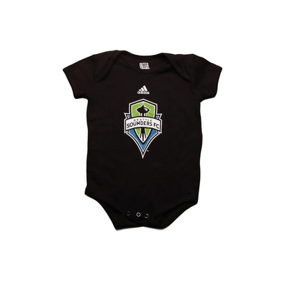Adidas Kids  Onesie Black Age 18M