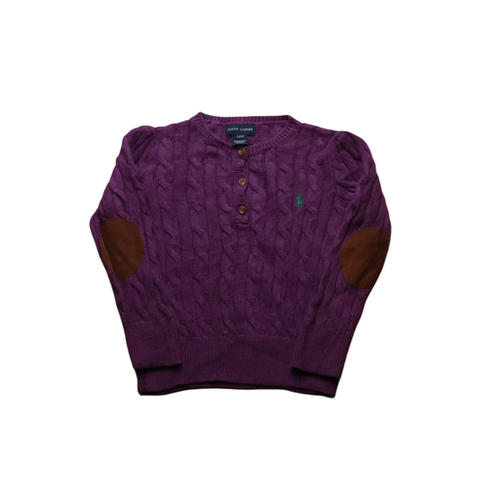 Ralph Lauren Kids Knitwear Cardigan Purple Age 3Y