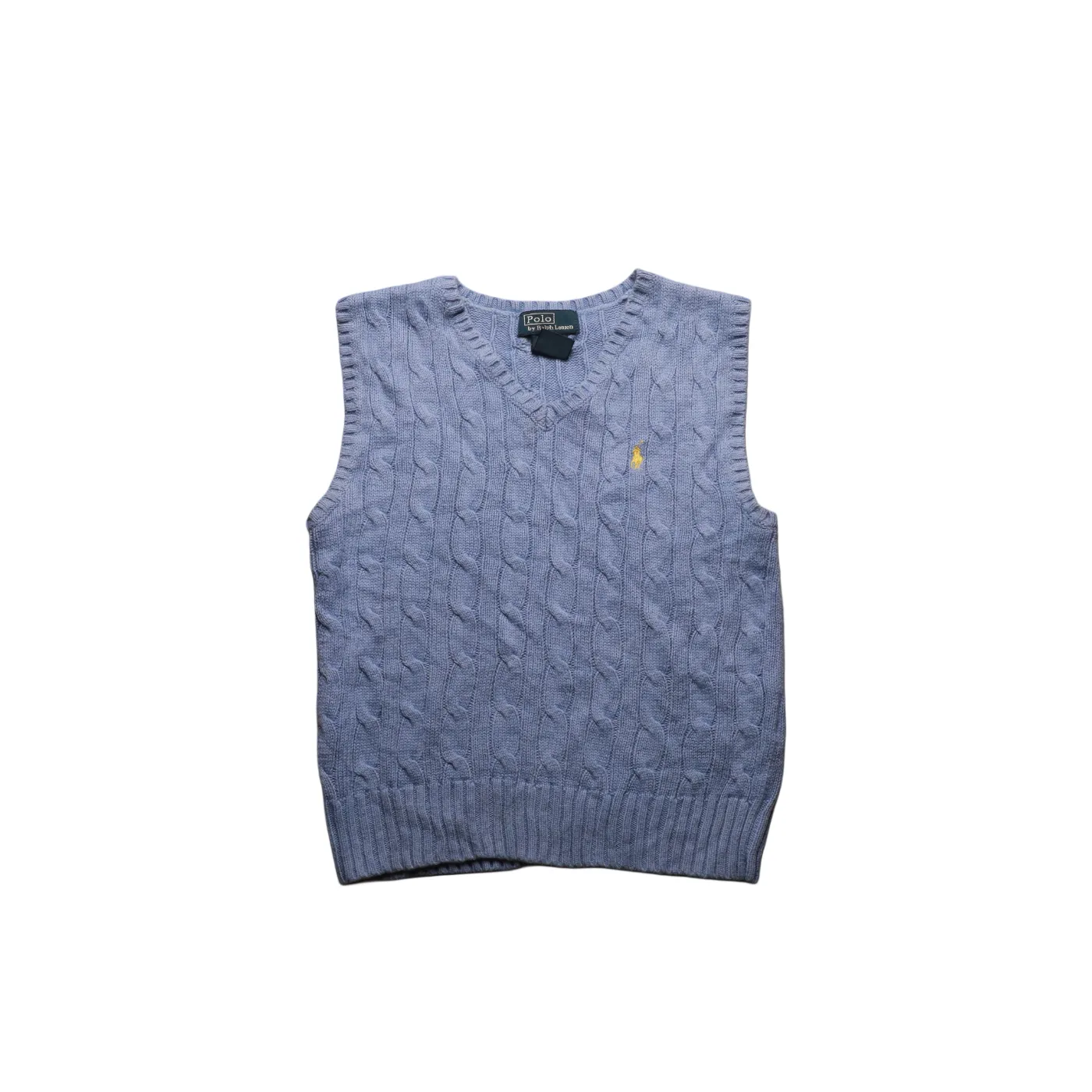 Ralph Lauren Kids Knitwear Vest Blue Age 5Y