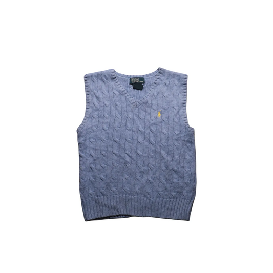 Ralph Lauren Kids Knitwear Vest Blue Age 5Y