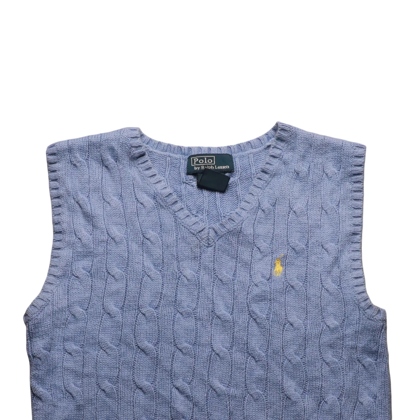 Ralph Lauren Kids Knitwear Vest Blue Age 5Y