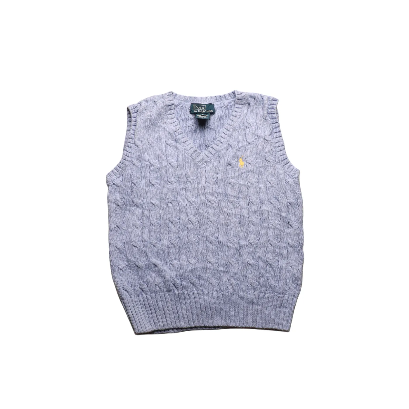 Ralph Lauren Kids Knitwear Vest Blue Age 5Y