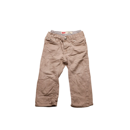 Levi Kids Denim Trousers Brown Age 18M